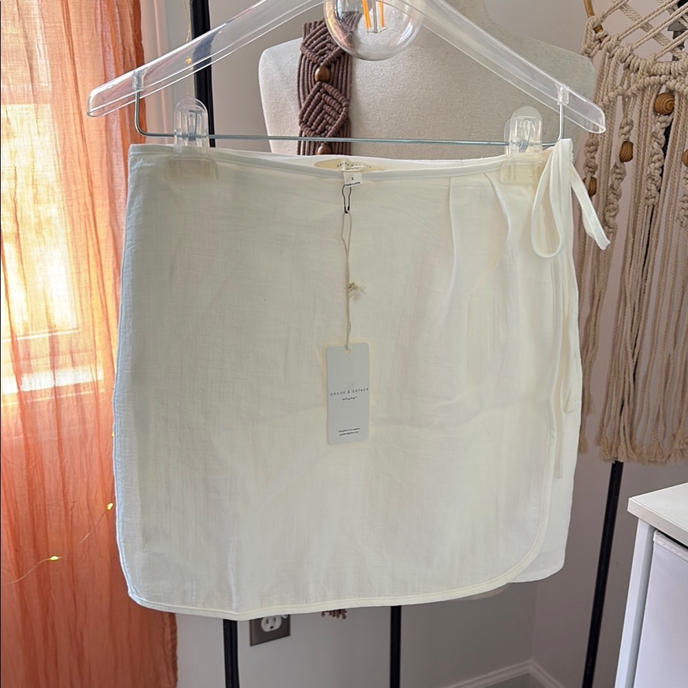 Wrap Mini Skirt🌿